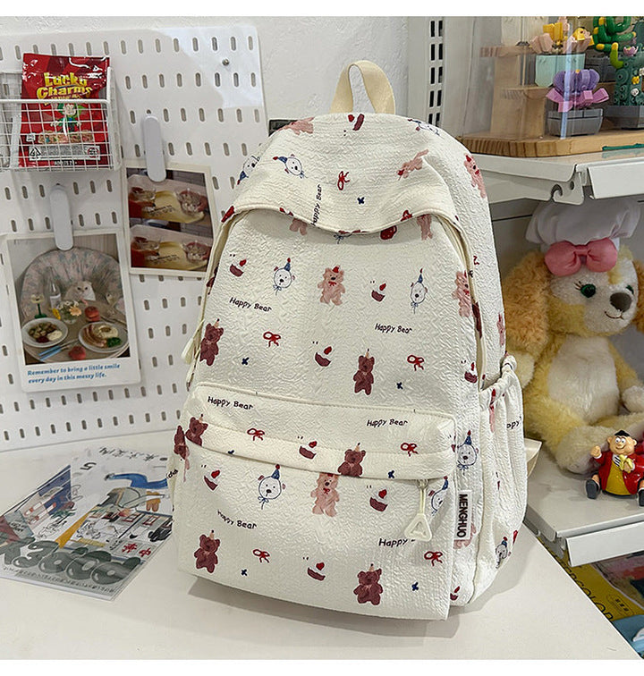Cute Animal-Themed Mini School Backpack