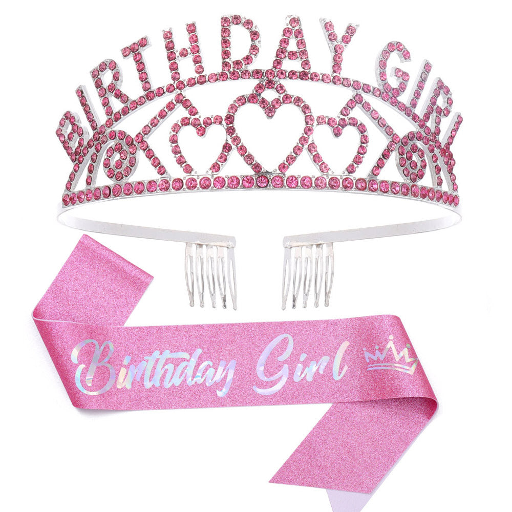 Women's Birthday Crown and Band Kalsten