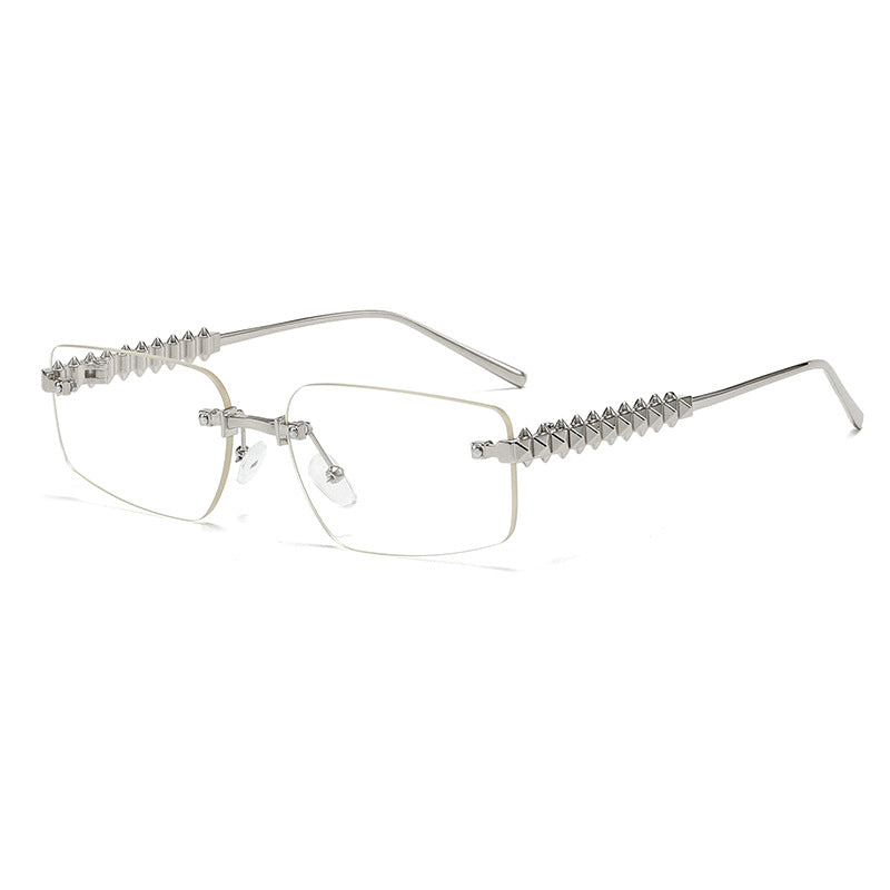 Women's fashion rectangular glasses with extravagant accents Kalsten