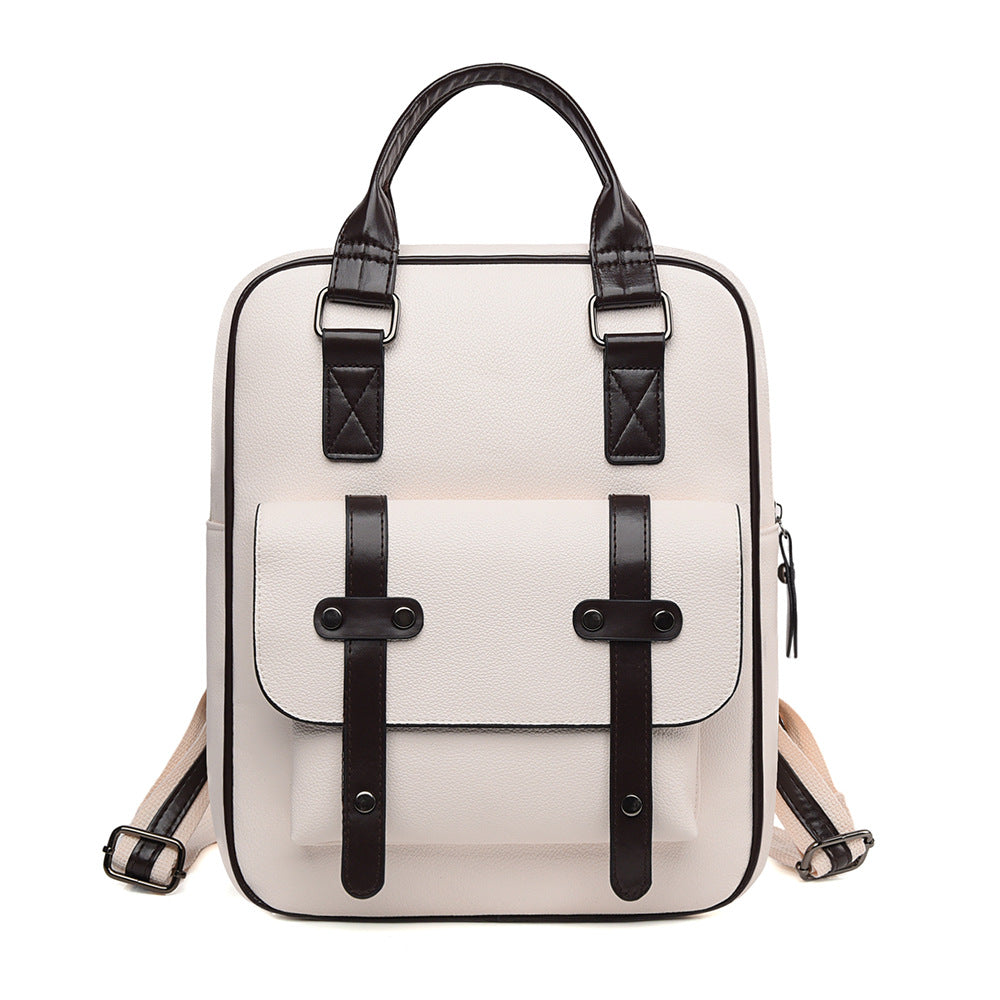 Structured Leather Backpack Kalsten