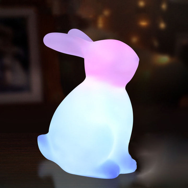 Contemporary Creative Rabbit PE LED Table Lamp for the Bedroom | Kalsten