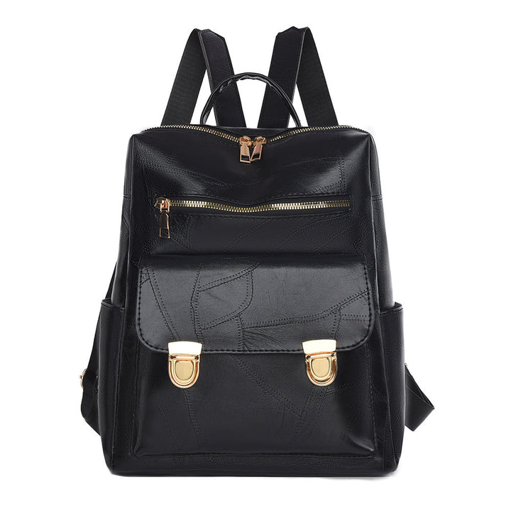 Stylish Leather Backpack Kalsten