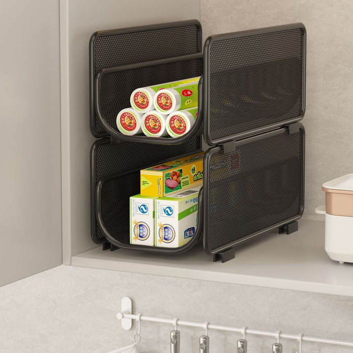 Versatile Under-Shelf Storage Basket Kalsten