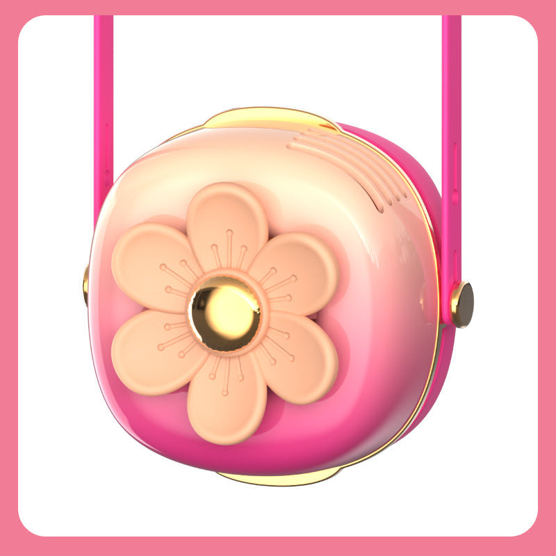 Unisex Portable Mini Fan in Creative Flower Design Kalsten