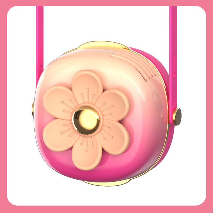 Unisex Portable Mini Fan in Creative Flower Design Kalsten