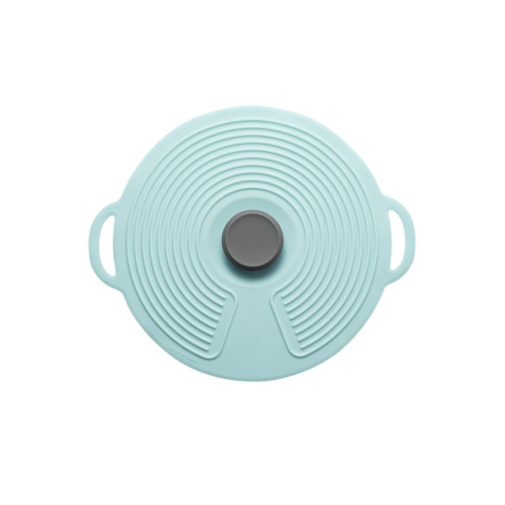 Silicone cooking lid with multifunctional steam valve Kalsten