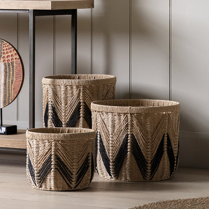 Decorative Woven Storage Baskets Acalora