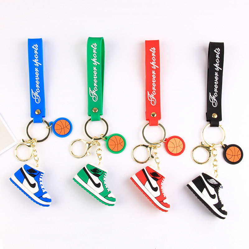 Basketball-Inspired Shoe Keychain Kalsten