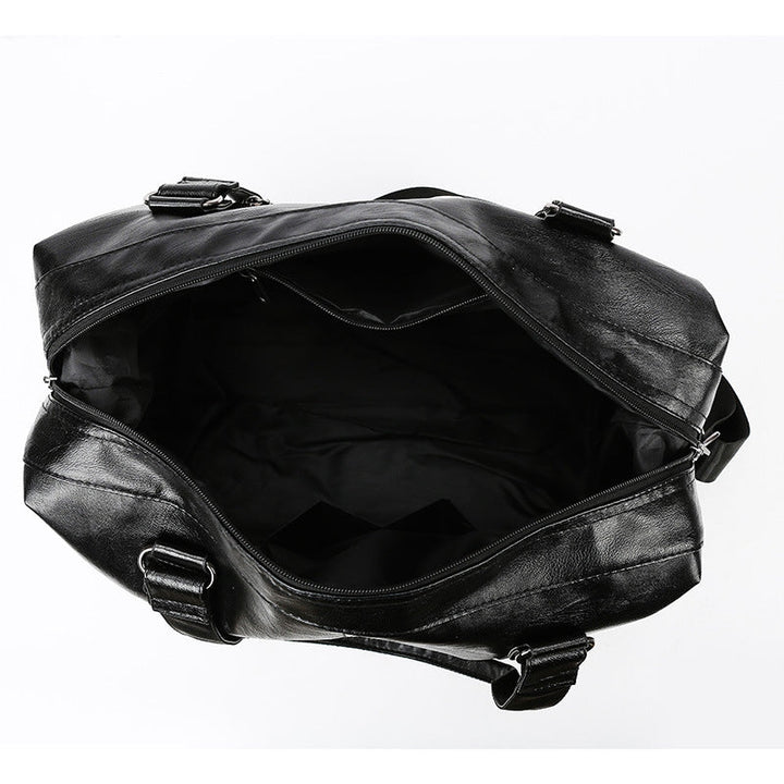 Luxurious Leather Weekend Duffel Bag Kalsten