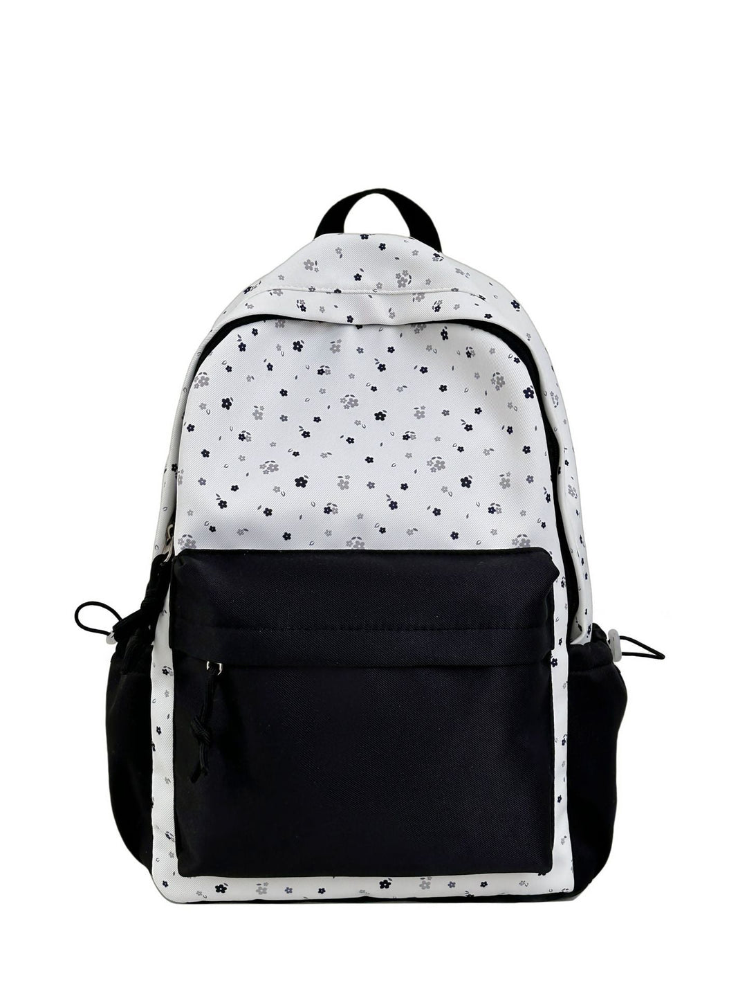 Mini backpack with floral design and practical organizer compartments Kalsten