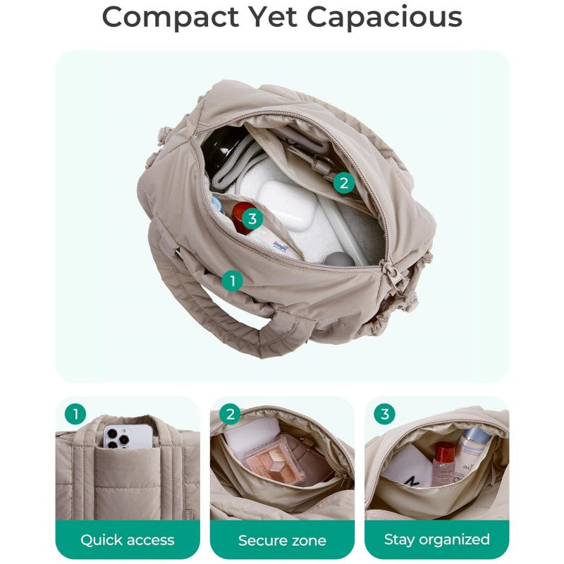 Comfortable travel bag with removable shoulder strap Kalsten