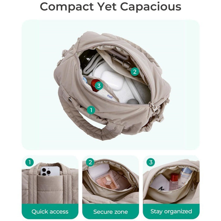 Comfortable travel bag with removable shoulder strap Kalsten