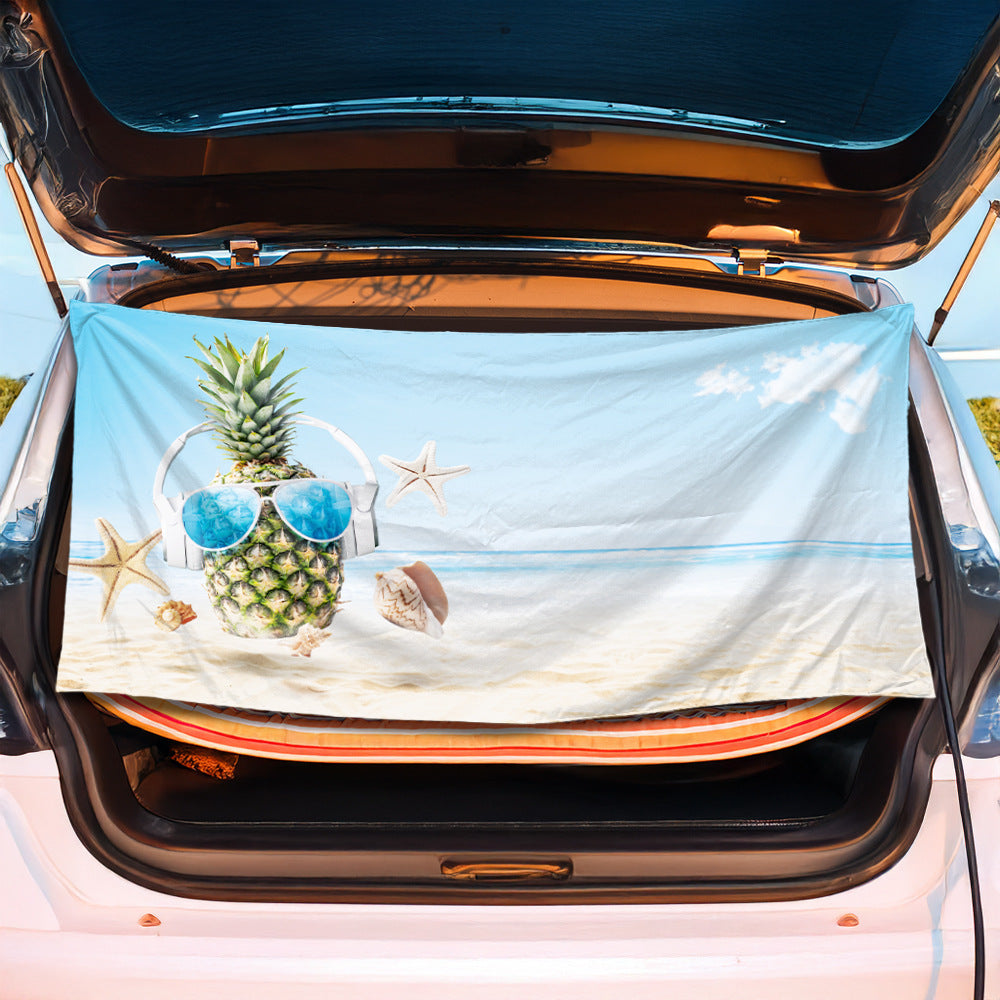 Luggage protection cover with maritime shell design Kalsten