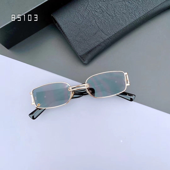Fashionable sunglasses with unique rectangular frame Kalsten