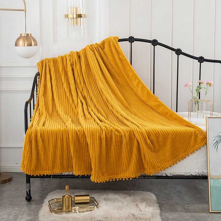 Women high-quality plush throw Kalsten