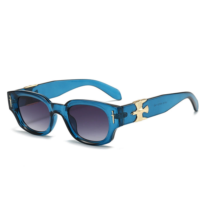 Women's fashionable sunglasses in exclusive tortoiseshell design with elegant metallic accents Kalsten