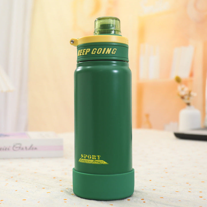 Women's Sports Insulated Drinking Bottle with Practical Flip Lid Kalsten