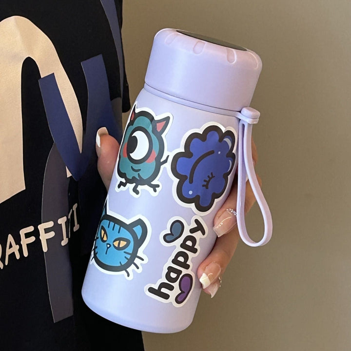 Ladies stylish water bottle with funny sticker motifs Kalsten