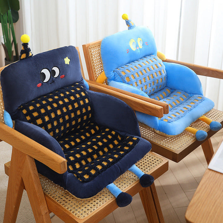Cuddle pillow with playful face Kalsten