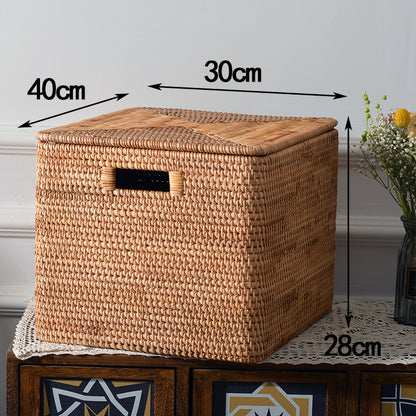 Storage box made of woven material Acalora