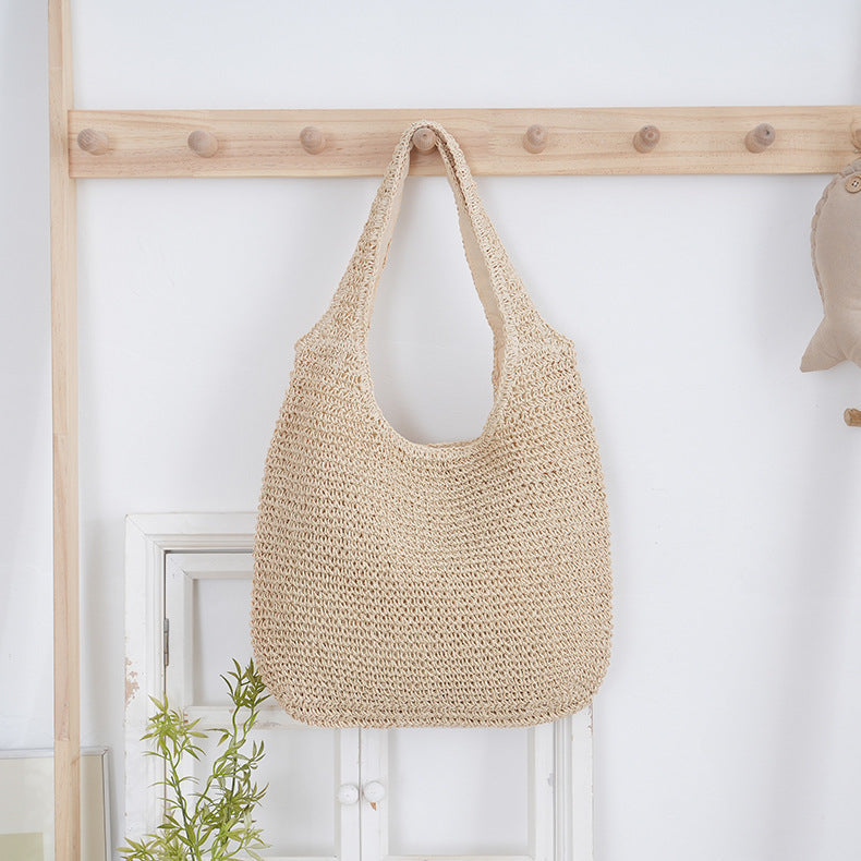 Hand-knotted cotton tote bag Kalsten
