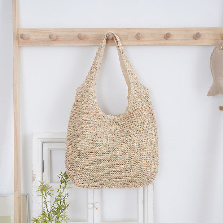 Hand-knotted cotton tote bag Kalsten
