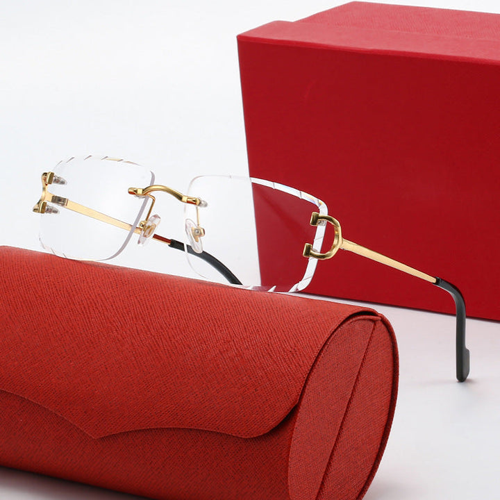 Ladies elegant half-frame corrective glasses Kalsten