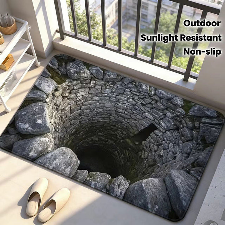3D Optical Illusion Entrance Mat
