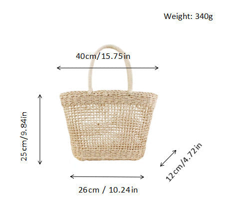 Handcrafted Basket Bag Kalsten