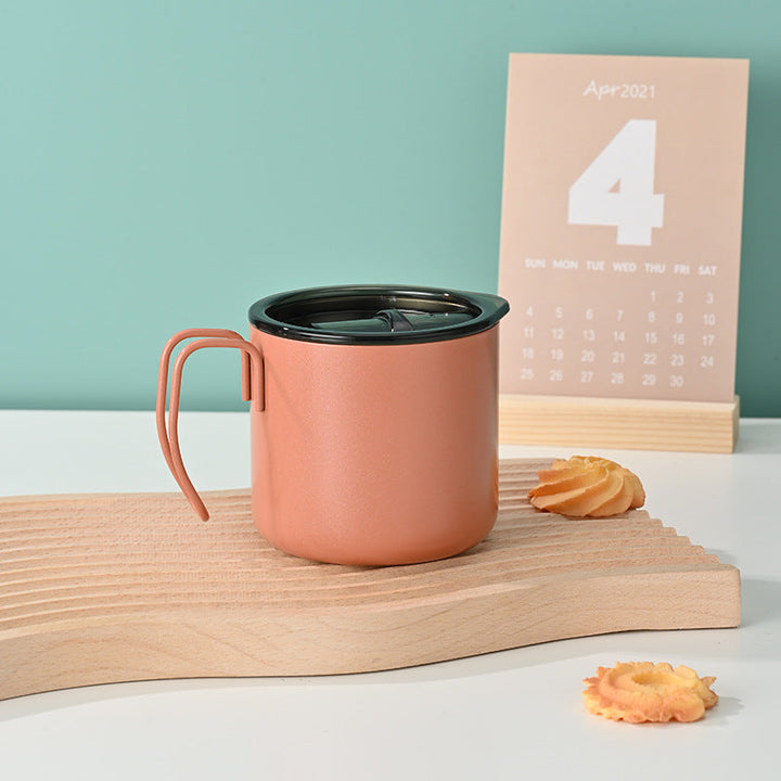 Ladies functional coffee mug with transparent lid Kalsten