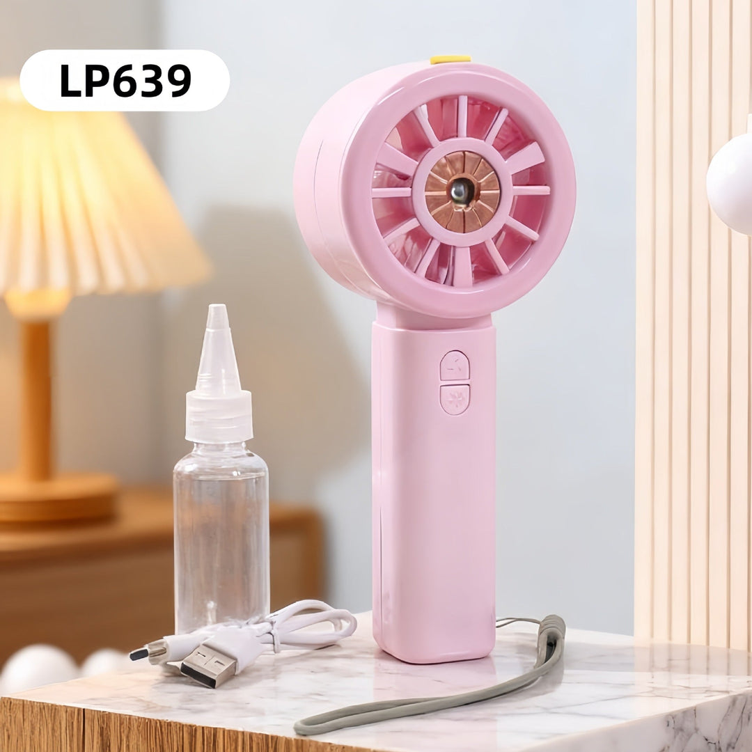 Ladies portable hand fan with spray function Kalsten