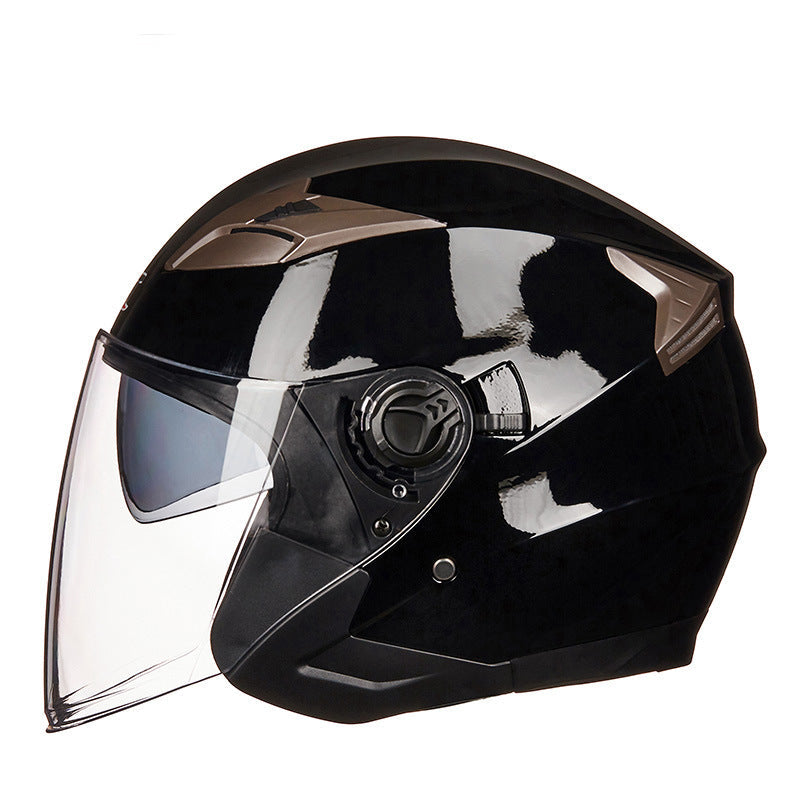 Full-Face Motorcycle Helmet with Integrated Visor Kalsten