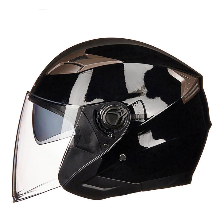 Full-Face Motorcycle Helmet with Integrated Visor Kalsten