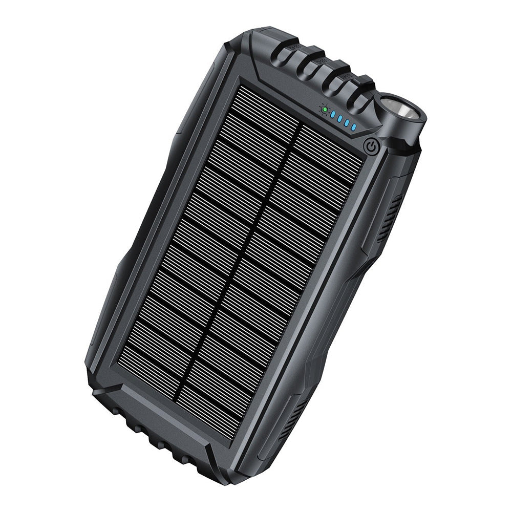 Robust Solar Power Bank with LED Flashlight Kalsten