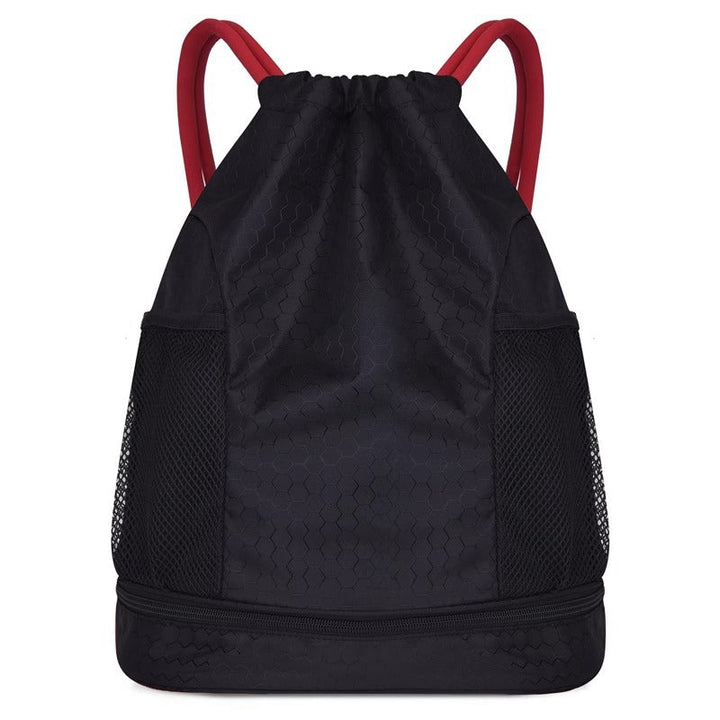 Lightweight Hexagonal Pattern Drawstring Backpack Kalsten