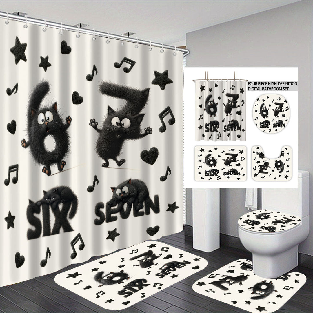 Colorful Dessert-Themed Bathroom Set Kalsten