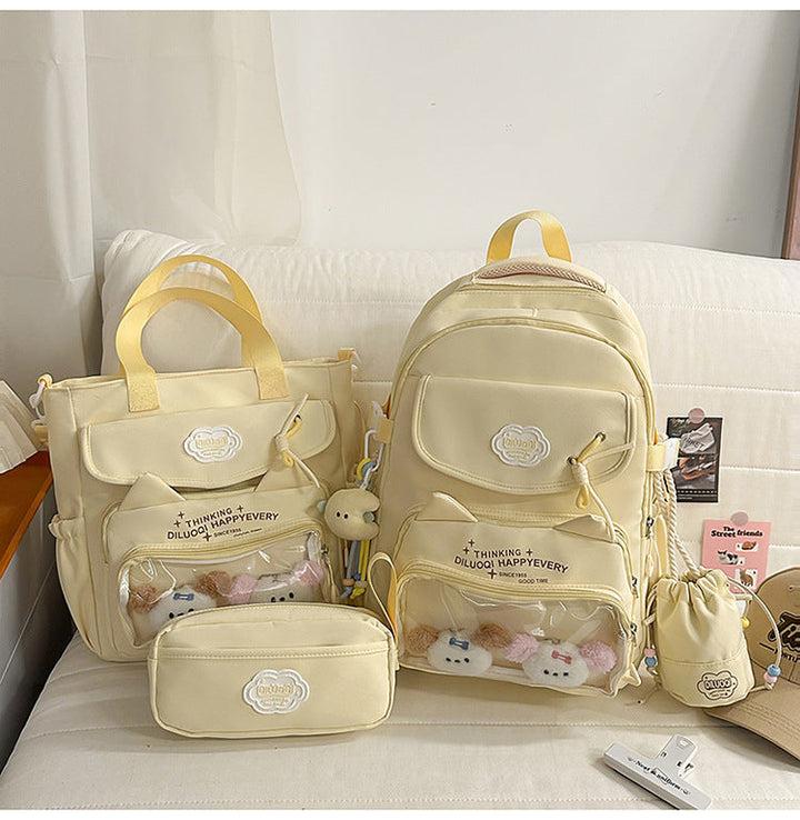 Multi-Functional School Backpack and Tote Bundle Kalsten