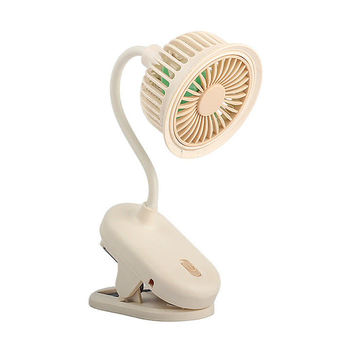 Ladies flexible adjustable clamp lamp with fan function Kalsten