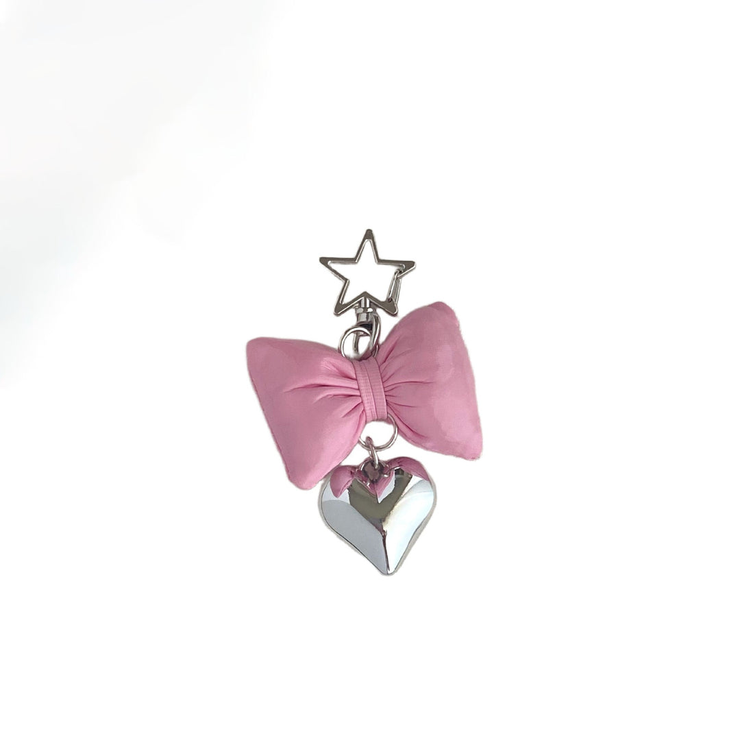Bow-Shaped Charm Keychain Kalsten