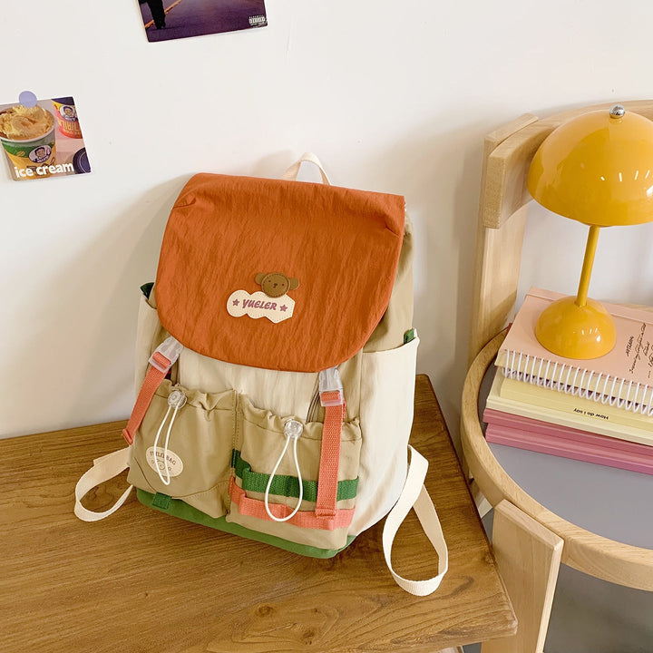 Adorable Character-Themed Youth School Backpack