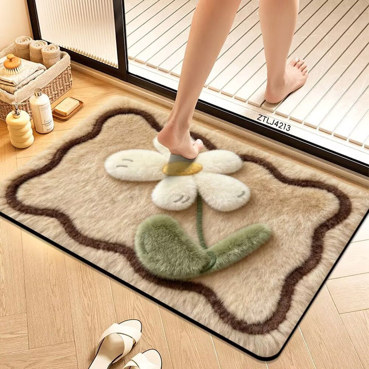 Decorative Bath Mat Kalsten