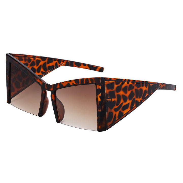 Women's futuristic sunglasses with striking angular frame Kalsten