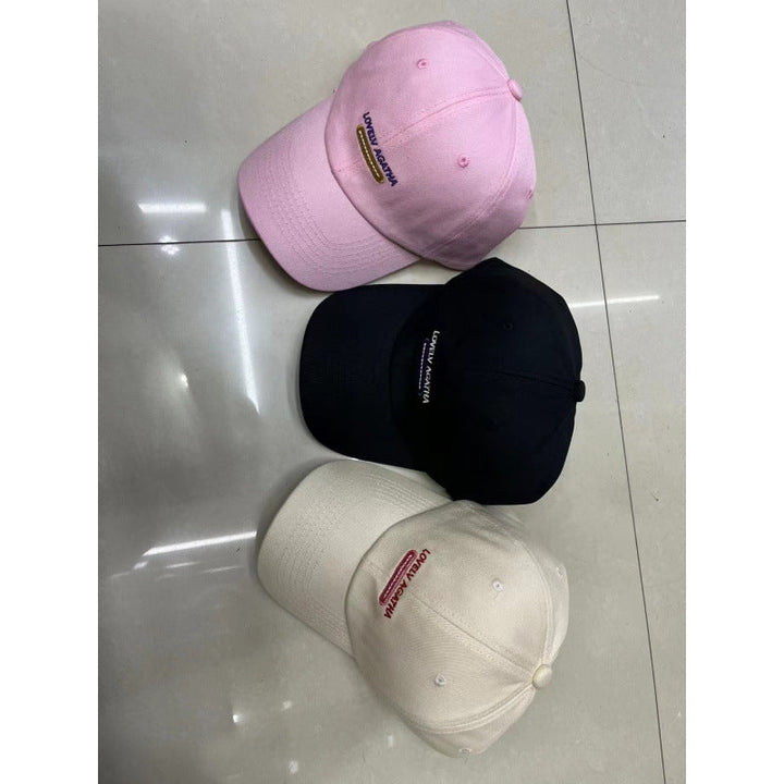 Women's Suede Embroidered Baseball Cap Kalsten