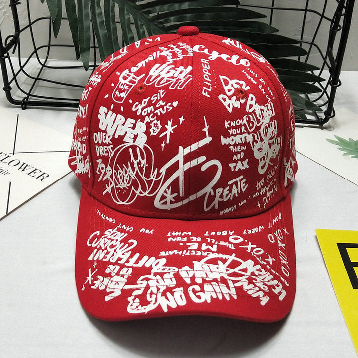 Men's Graphic Print Snapback Cap Kalsten