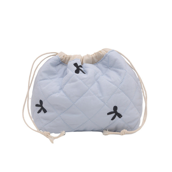 Quilted Drawstring Pouch Kalsten