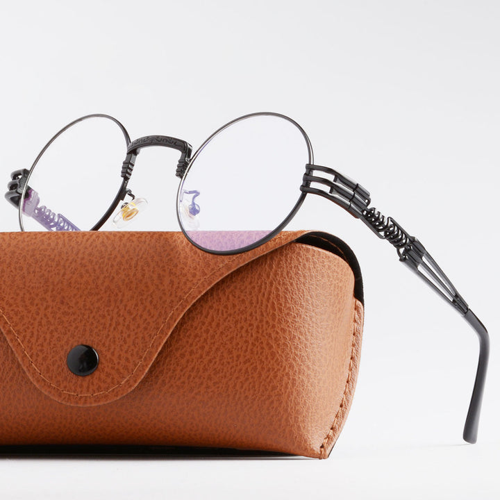 Women Artistic Round Glasses Kalsten