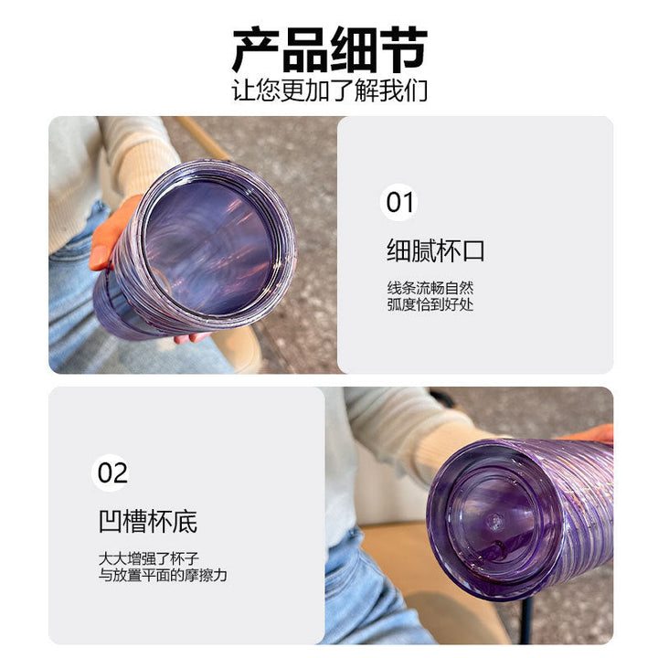 Women's stylish drinking cup with rotating structure Kalsten