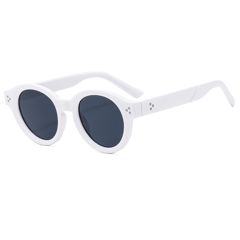 Ladies' fashionable sunglasses with clear and structured frame Kalsten