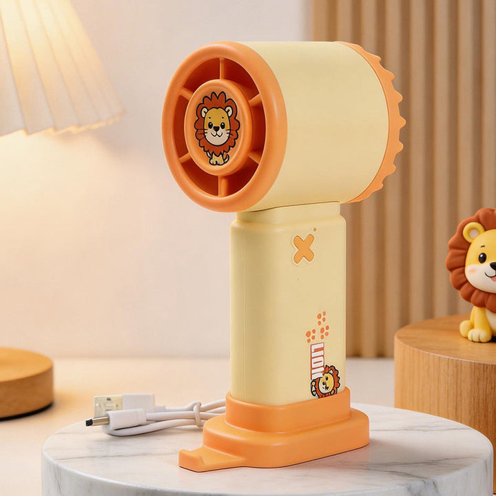 Ladies Portable Hand Fan in Playful Animal Design Kalsten