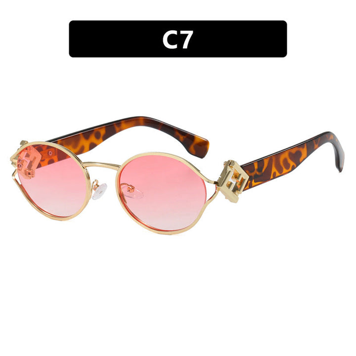 Ladies fashionable sunglasses with elegant metal frame and UV protection Kalsten